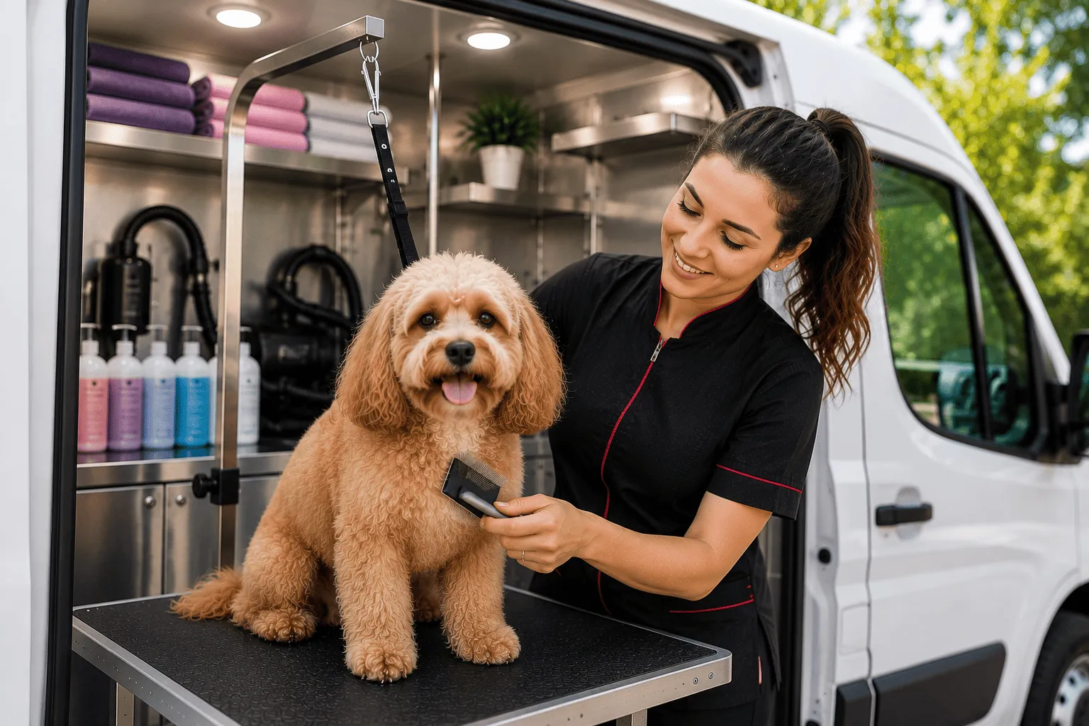Mobile Pet Grooming Dubai Marina