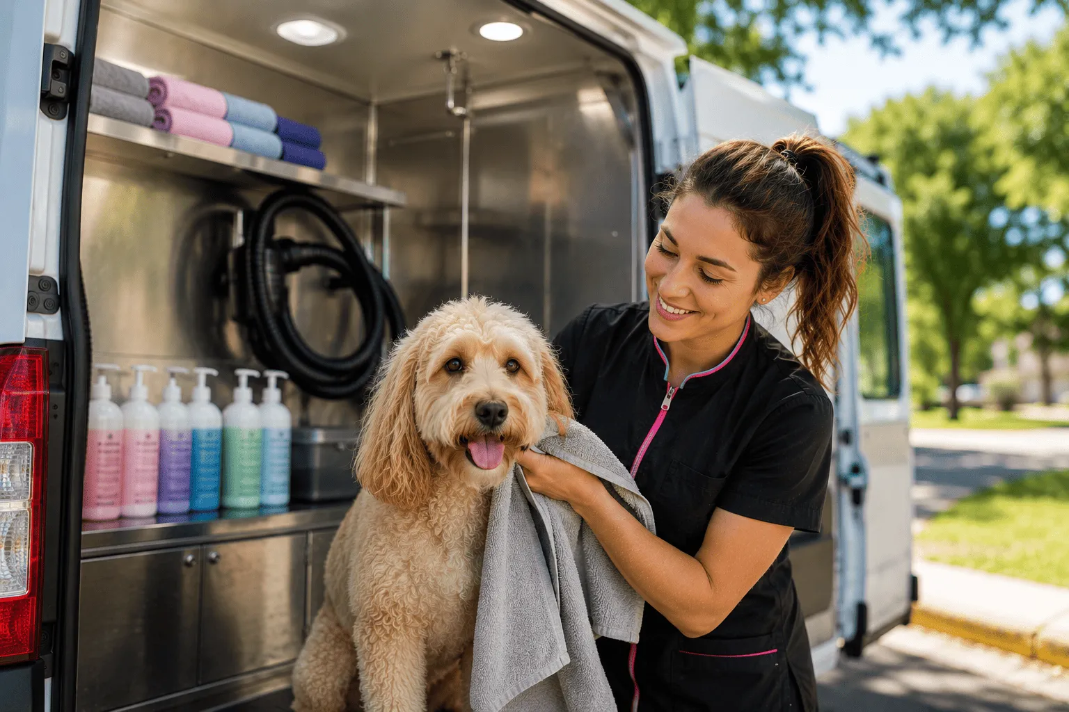 Mobile Pet Grooming Downtown Dubai
