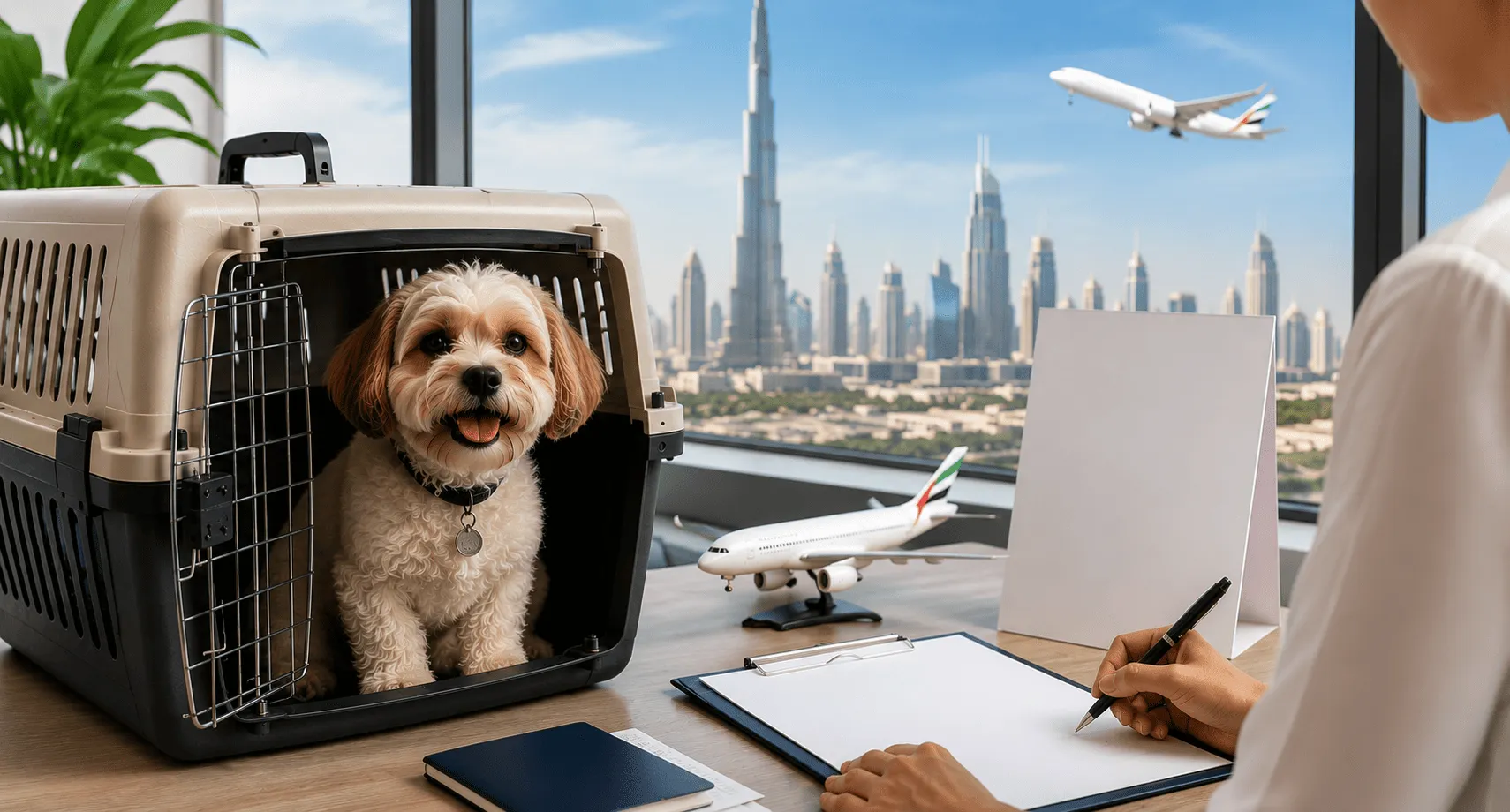 Pet travel agency in Dubai